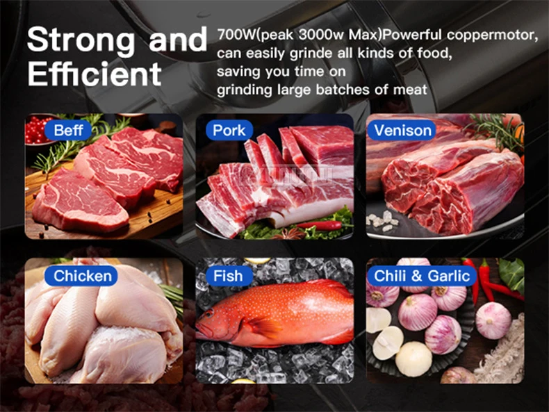 2025 New Stainless Steel Sausage Stuffing Machine Electric Meat Grinder 220V Commercial Food Processor
2025 New Stainless Steel Sausage Stuffing Machine Electric Meat Grinder 220V Commercial Food Processor