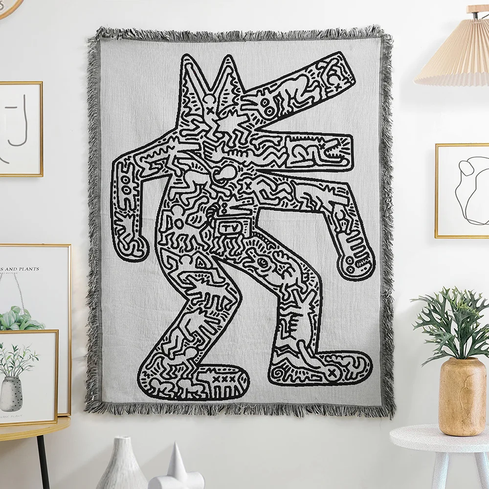Fashion Sofa Throw Blanket 125x155cm Chic Decorations Outdoor Picnic Rug Beach Towel Home Wall Decors Carpet Keith Blankets Yarn
Fashion Sofa Throw Blanket 125x155cm Chic Decorations Outdoor Picnic Rug Beach Towel Home Wall Decors Carpet Keith Blankets Yarn