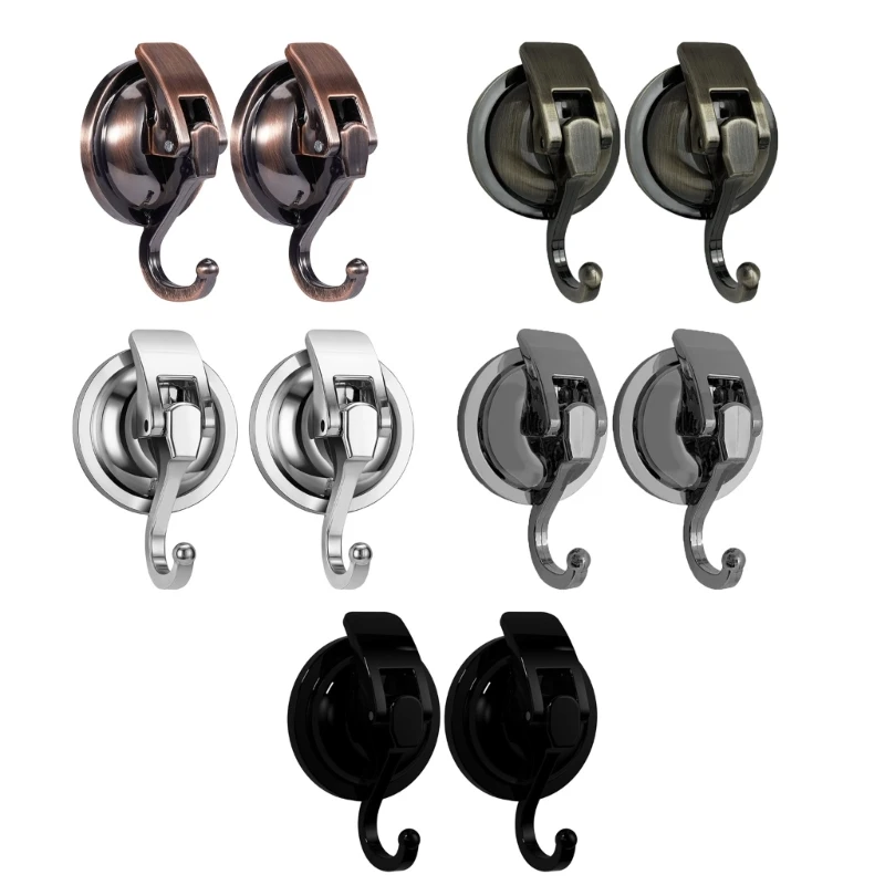H7EA Set of 2 Heavy Duty Suction Hooks Removable Wall Hooks Reusable Bathroom Hooks
H7EA Set of 2 Heavy Duty Suction Hooks Removable Wall Hooks Reusable Bathroom Hooks