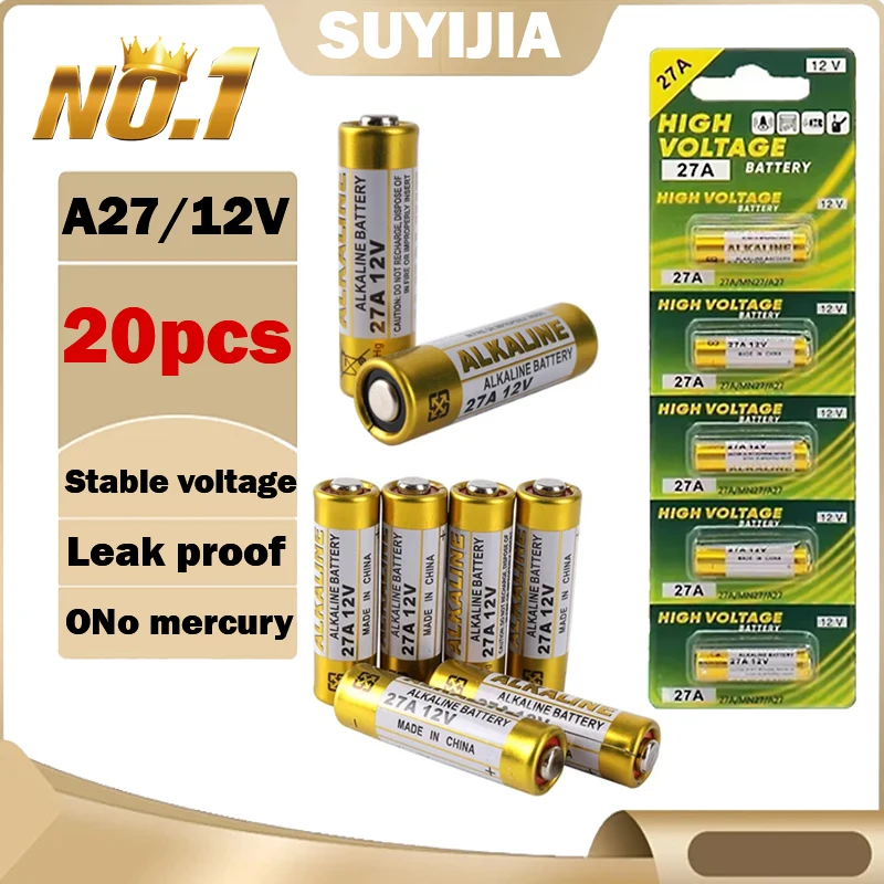 20 шт. 12 В A27 27A G27A MN27 MS27 L828 щелочная батарея V27GA ALK27A A27BP K27A сухая батарея игрушка дверной звонок сигнализация дистанционное управление
20 шт. 12 В A27 27A G27A MN27 MS27 L828 щелочная батарея V27GA ALK27A A27BP K27A сухая батарея игрушка дверной звонок сигнализация дистанционное управление