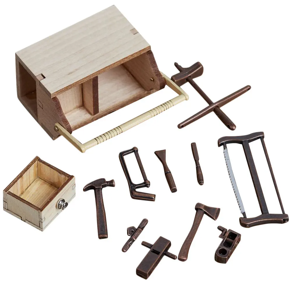 Набор миниатюрных инструментальных шкафчиков: прочная декоративная мебель для микроромов, практичный настольный инструмент, украшение, реквизит для фотосъемки
Набор миниатюрных инструментальных шкафчиков: прочная декоративная мебель для микроромов, практичный настольный инструмент, украшение, реквизит для фотосъемки