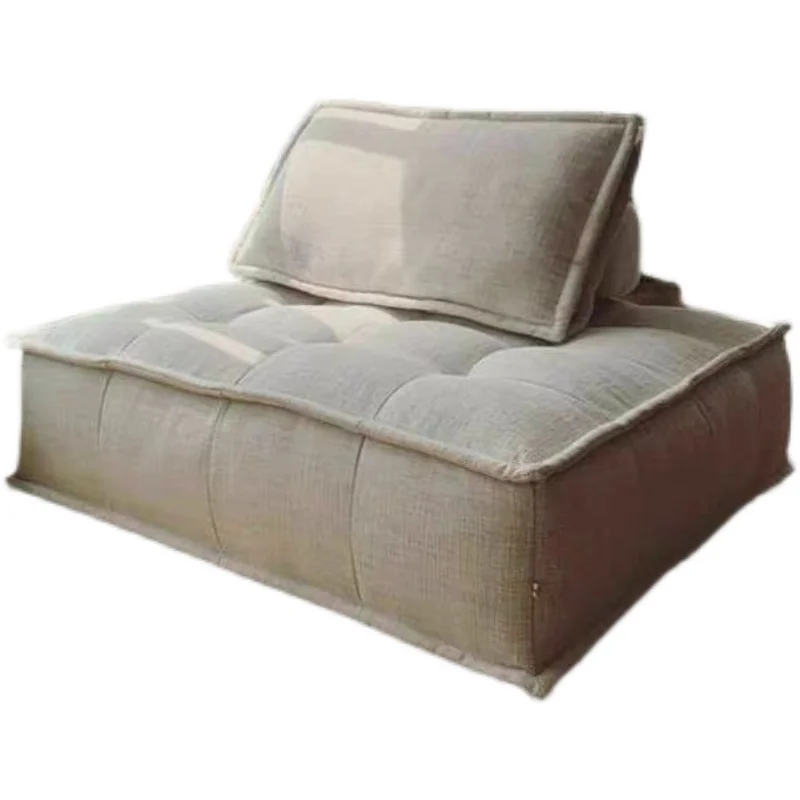 Straight row minimalist, square floor without armrests, lazy small apartment combination cloth
Straight row minimalist, square floor without armrests, lazy small apartment combination cloth