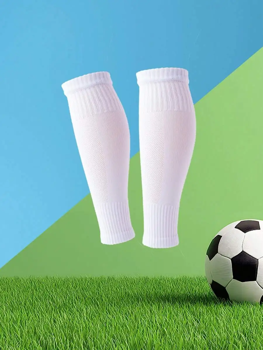 1 Pair White Football Shin Guards Socks For Adults
1 Pair White Football Shin Guards Socks For Adults