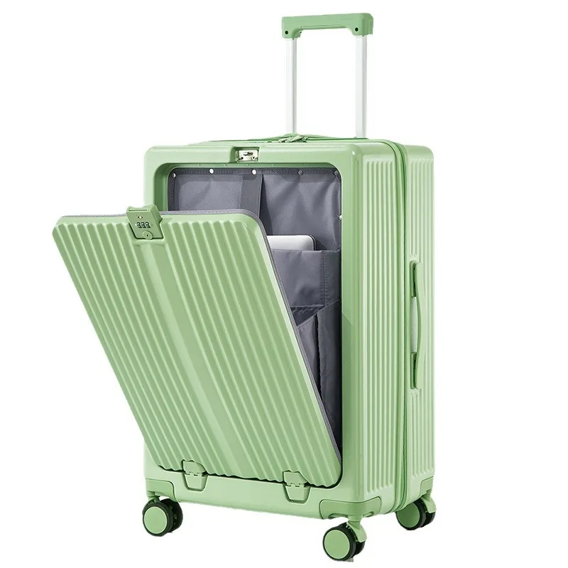 Suitcase Female front opening Multifunctional small password boarding case Light travel trolley case Male
Suitcase Female front opening Multifunctional small password boarding case Light travel trolley case Male