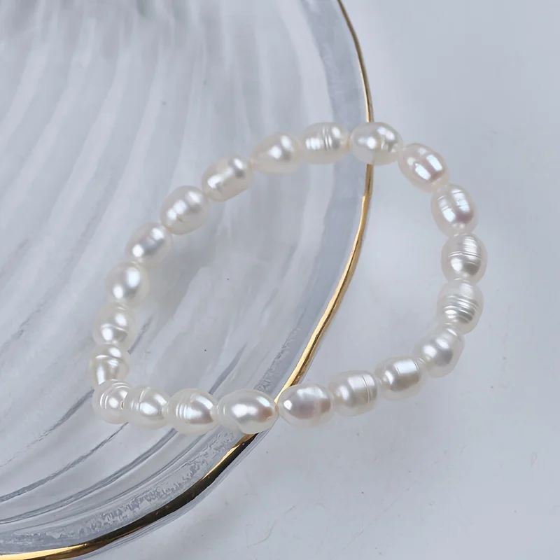 7-8mm Freshwater Pearl Charm Bracelets for Women Girls 17cm Elastic Rope Women's Hand Bracelet Jewelry Gift
7-8mm Freshwater Pearl Charm Bracelets for Women Girls 17cm Elastic Rope Women's Hand Bracelet Jewelry Gift