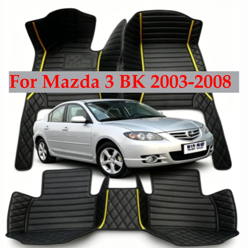 OMANE Custom Car Floor Mats For Mazda 3 BK 2003-2008 All Weather Auto Accessory Foot leather Carpets Fashion Rugs Pads
OMANE Custom Car Floor Mats For Mazda 3 BK 2003-2008 All Weather Auto Accessory Foot leather Carpets Fashion Rugs Pads