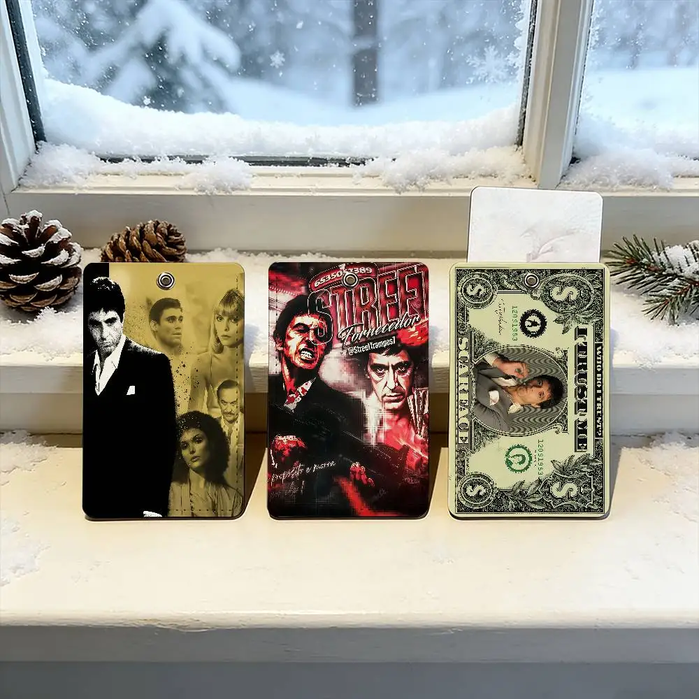 Film Scarface Tony Montana Bus house access card protective cover school rectangular keychain PU leather ID Best sellers
Film Scarface Tony Montana Bus house access card protective cover school rectangular keychain PU leather ID Best sellers