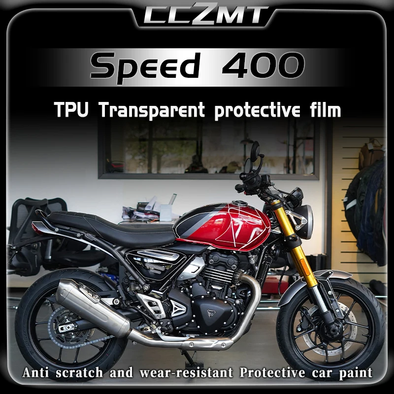 For Triumph speed400 Speed400 SPEED 400 2024 Invisible car film body protection sticker fuel tank sticker film accessories
For Triumph speed400 Speed400 SPEED 400 2024 Invisible car film body protection sticker fuel tank sticker film accessories