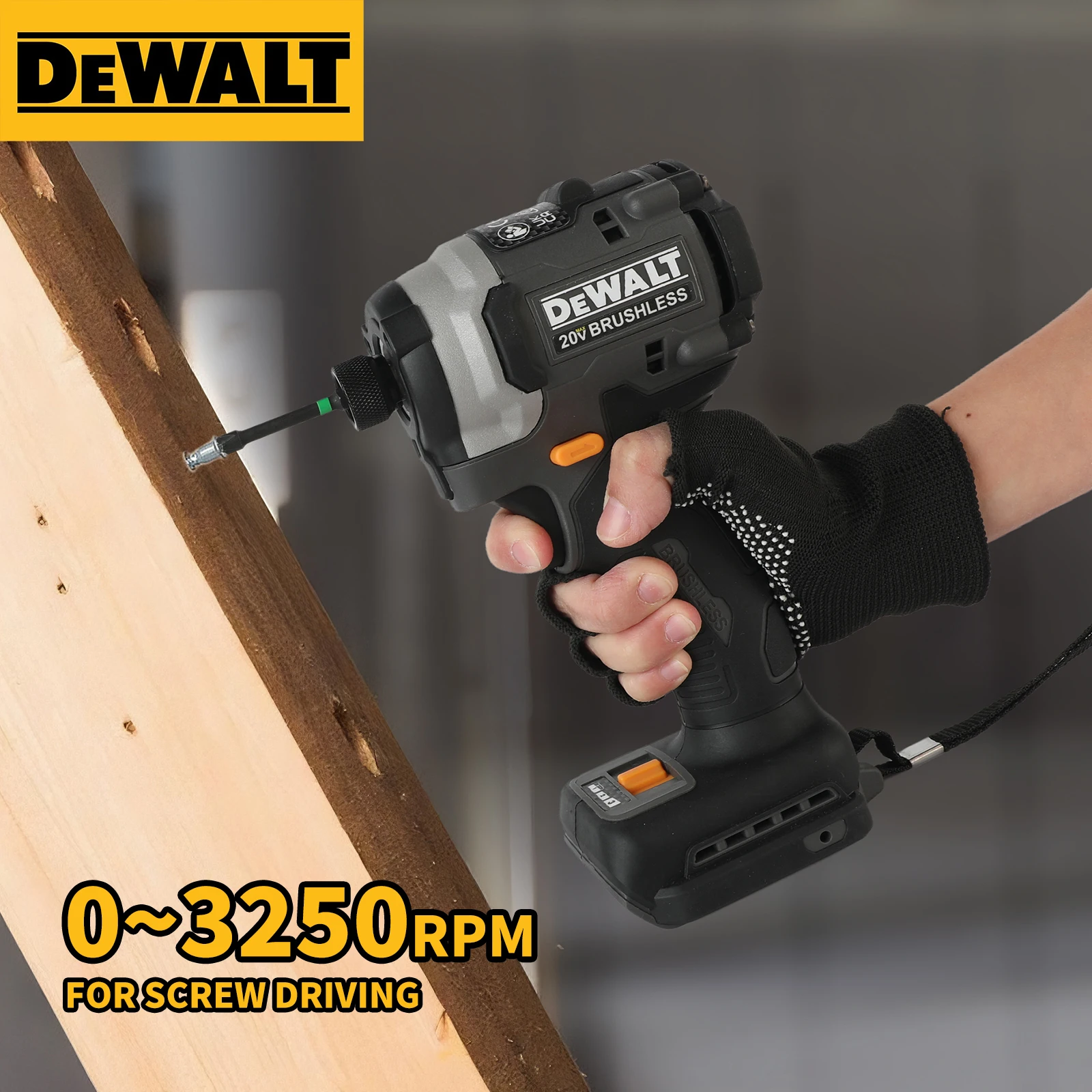 Аккумуляторный бесщеточный шуруповерт DEWALT McLaren Edition DCF850 20В, 205 Н·м, 6.0 Ач, ударная дрель, для литиевых аккумуляторов 20В
Аккумуляторный бесщеточный шуруповерт DEWALT McLaren Edition DCF850 20В, 205 Н·м, 6.0 Ач, ударная дрель, для литиевых аккумуляторов 20В