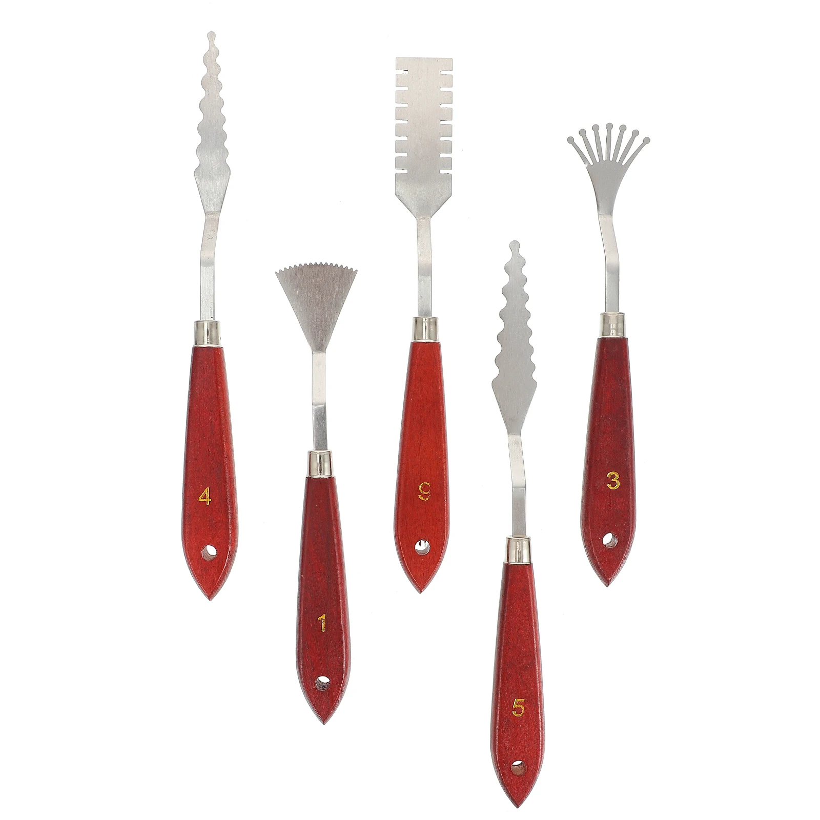 5pcs 5 Roses Oil Painting Knife Set Stainless Steel Pallet Spatula Tools Artists Students Teachers Supplies
5pcs 5 Roses Oil Painting Knife Set Stainless Steel Pallet Spatula Tools Artists Students Teachers Supplies