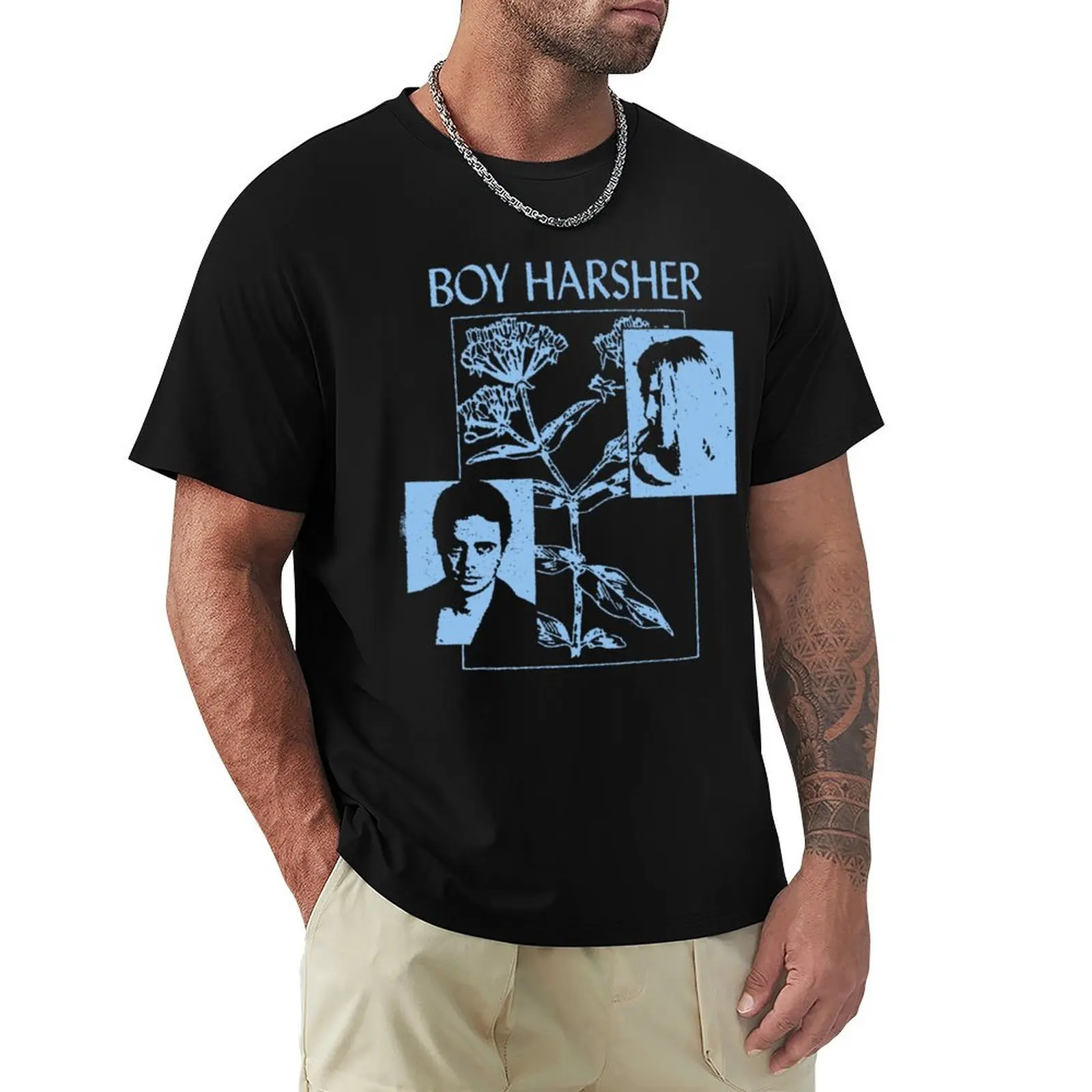 BOY HARSHER T-Shirt plus sizes summer 2025 oversized t shirt Men's cotton t-shirt
BOY HARSHER T-Shirt plus sizes summer 2025 oversized t shirt Men's cotton t-shirt
