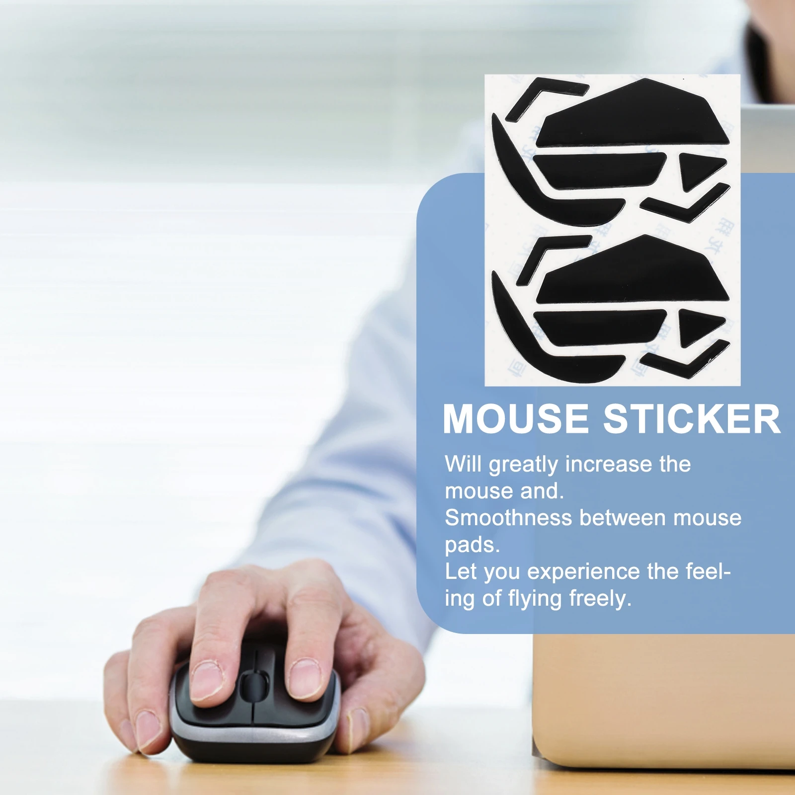 2 Sets Mouse Pad Better Operating Experience Feet Sticker Pads Replacement Gaming Skates Round Silica Gel Foot
2 Sets Mouse Pad Better Operating Experience Feet Sticker Pads Replacement Gaming Skates Round Silica Gel Foot