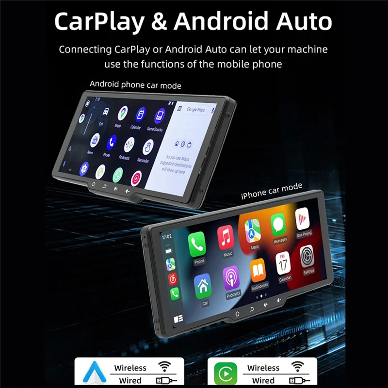 10,26-дюймовый автомобильный сенсорный экран с кнопкой, беспроводной CarPlay Android Auto, автомобильное портативное радио, Bluetooth MP5, хост
10,26-дюймовый автомобильный сенсорный экран с кнопкой, беспроводной CarPlay Android Auto, автомобильное портативное радио, Bluetooth MP5, хост