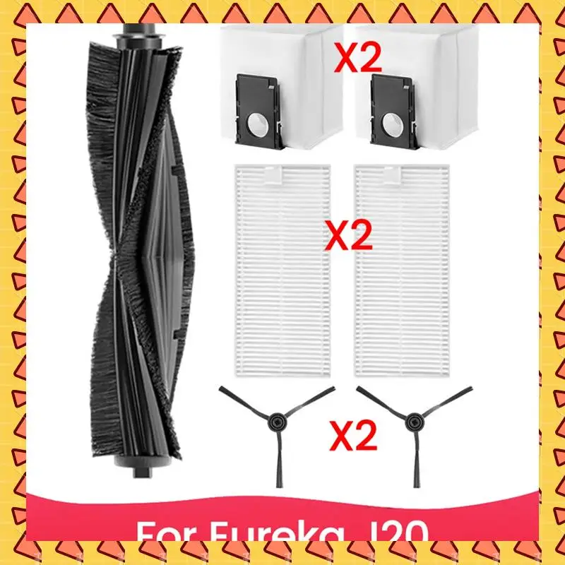 A008 Vacuum Replacement Parts For Eureka J20 Robot Vacuum Cleaner Parts Main Side Brush Hepa Filters Dust Bags
A008 Vacuum Replacement Parts For Eureka J20 Robot Vacuum Cleaner Parts Main Side Brush Hepa Filters Dust Bags