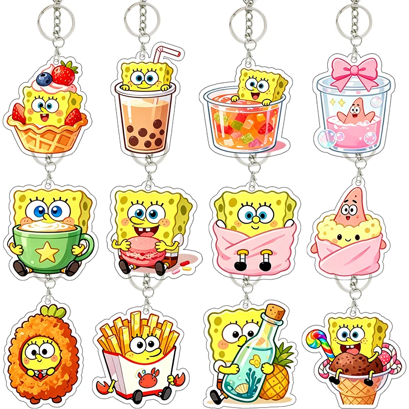 SquarePantsSpongeBob Acrylic Keychain Hot Selling Backpack School Bag Pendant Doujin Versatile Surrounding Decoration Niche Gift
SquarePantsSpongeBob Acrylic Keychain Hot Selling Backpack School Bag Pendant Doujin Versatile Surrounding Decoration Niche Gift