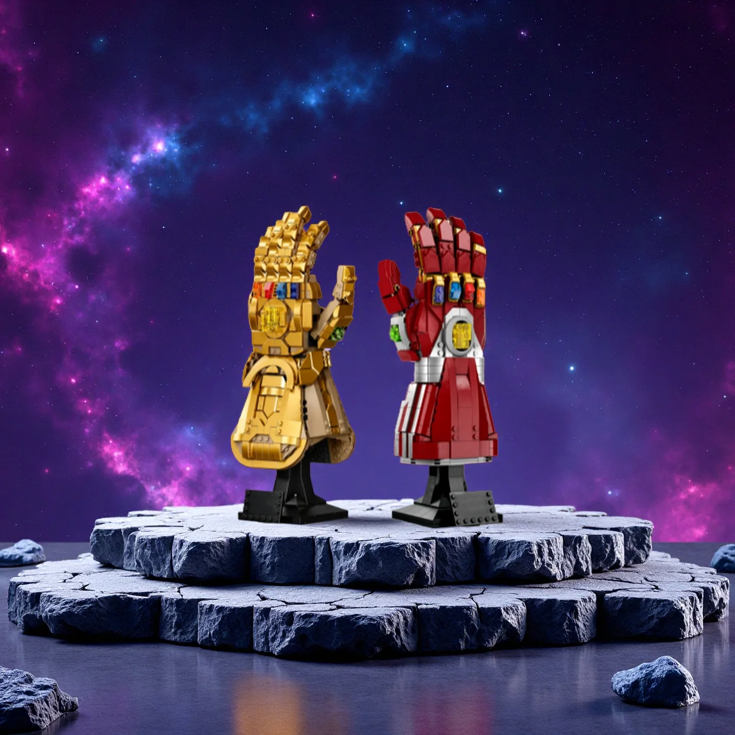 New Creative Model Building Blocks Gold Red Infinity Nano Gauntlet Toy Model Ornament Christmas Birthday Christmas gifts Home De
New Creative Model Building Blocks Gold Red Infinity Nano Gauntlet Toy Model Ornament Christmas Birthday Christmas gifts Home De