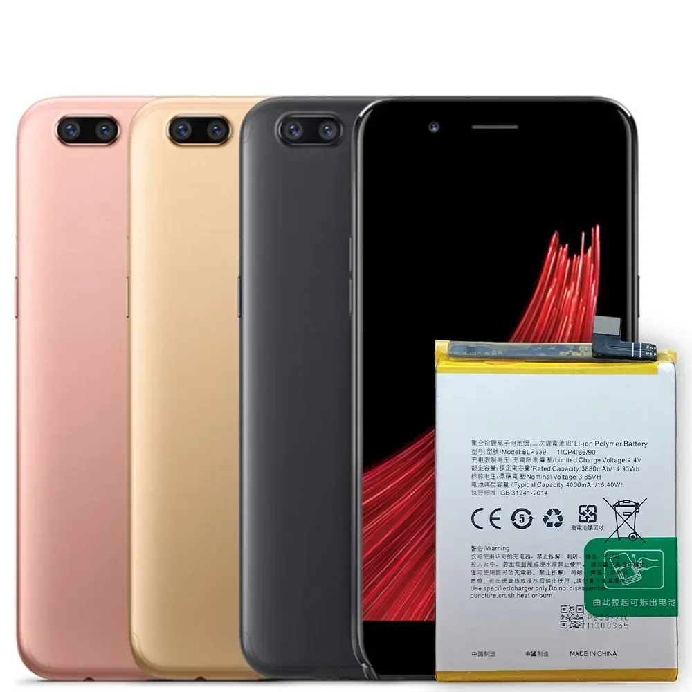 BLP639 Replacement Battery For Oppo R11 Plus BLP 639 4000mAh High Quality Mobile Phone Built-in Lithium Latest Batteries
BLP639 Replacement Battery For Oppo R11 Plus BLP 639 4000mAh High Quality Mobile Phone Built-in Lithium Latest Batteries