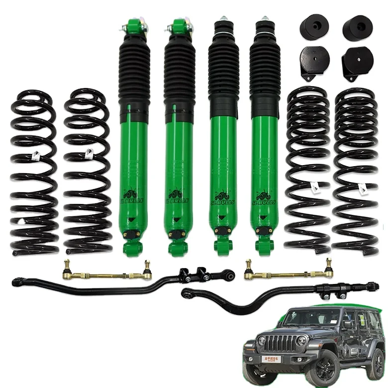 SL BULLS Two-Inch Lift Kit with Adjustable Off-Road Shock Absorbers for Wrangler JK
SL BULLS Two-Inch Lift Kit with Adjustable Off-Road Shock Absorbers for Wrangler JK