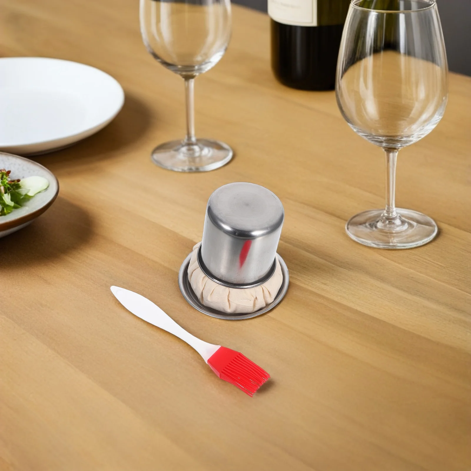 1Set Multifunctional Oil Wiper Set for Kitchen Bbq Pancake Cooking Brush Convenient Wear-Resistant Cooking Brush Oil
1Set Multifunctional Oil Wiper Set for Kitchen Bbq Pancake Cooking Brush Convenient Wear-Resistant Cooking Brush Oil