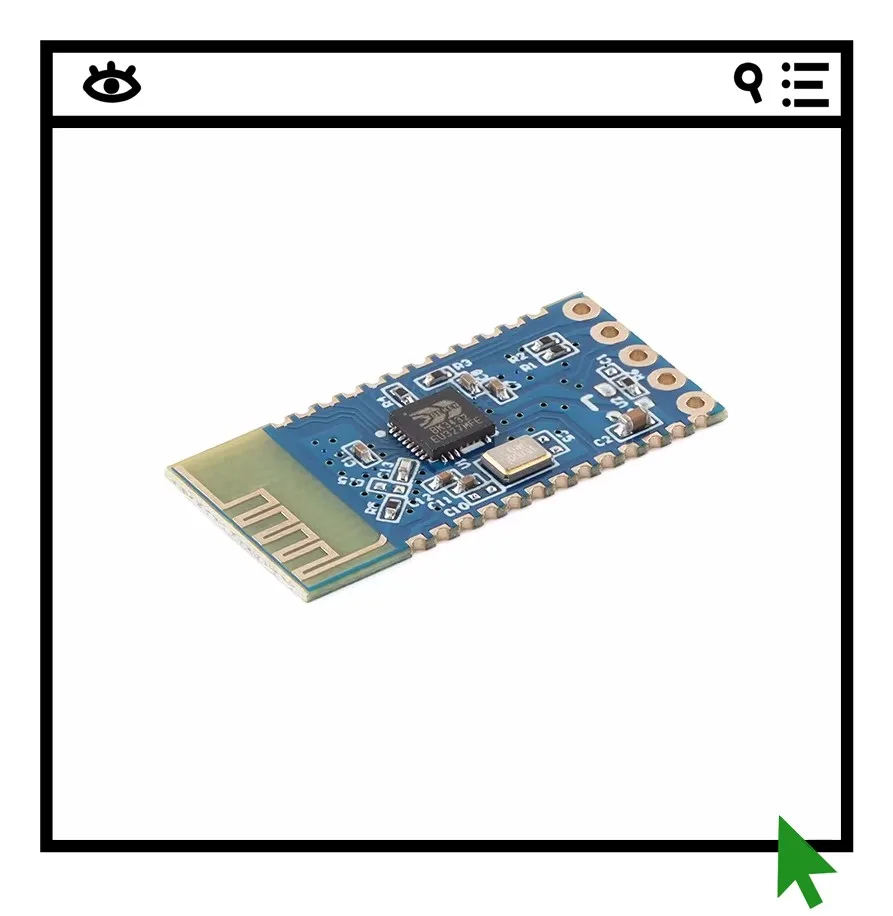 5PCS Bluetooth 3.0 module, SPP transparent transmission, compatible with HC-05/06 slave devices, JDY-31
5PCS Bluetooth 3.0 module, SPP transparent transmission, compatible with HC-05/06 slave devices, JDY-31