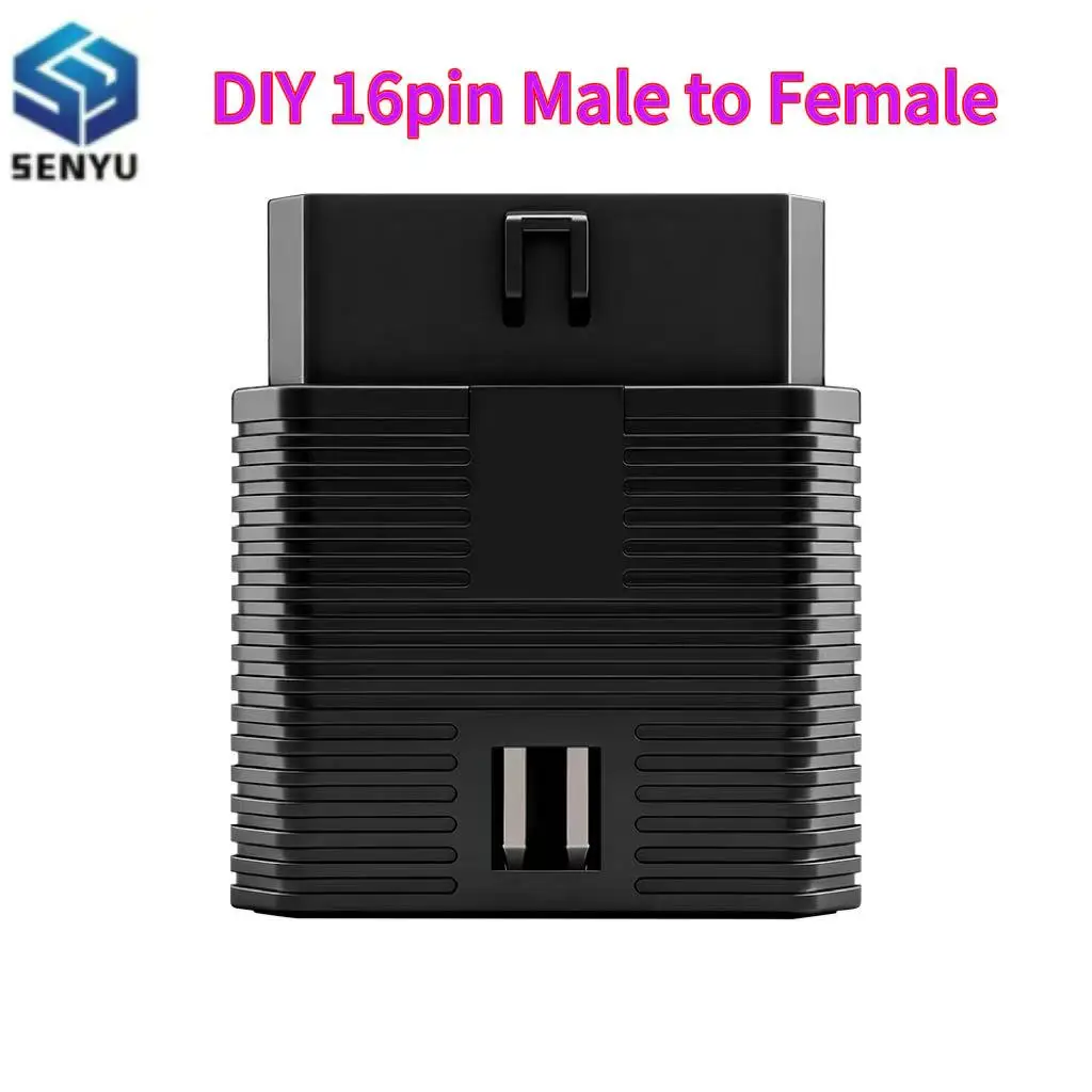 OBD2 Universal Extension Connector ELM327 OBD Scanner Adapter Auto Diagnostic Tool Extended Capabilities Port for VW for Toyota
OBD2 Universal Extension Connector ELM327 OBD Scanner Adapter Auto Diagnostic Tool Extended Capabilities Port for VW for Toyota