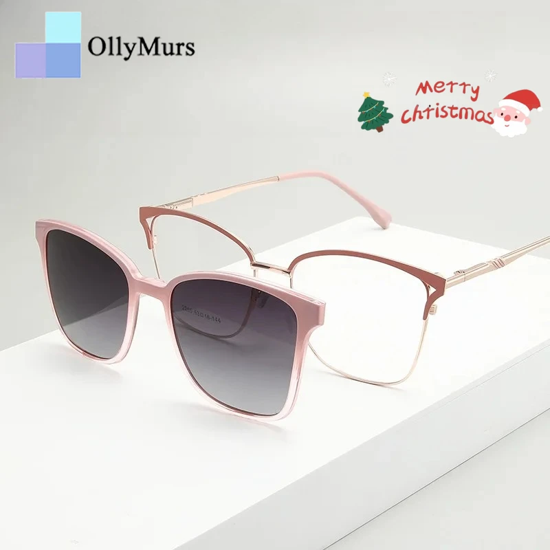 OLLYMURS Новая мода из сплава «кошачий глаз» женская магнитная оправа для глаз, одна линза двойного назначения оптические очки по рецепту 2255
OLLYMURS Новая мода из сплава «кошачий глаз» женская магнитная оправа для глаз, одна линза двойного назначения оптические очки по рецепту 2255