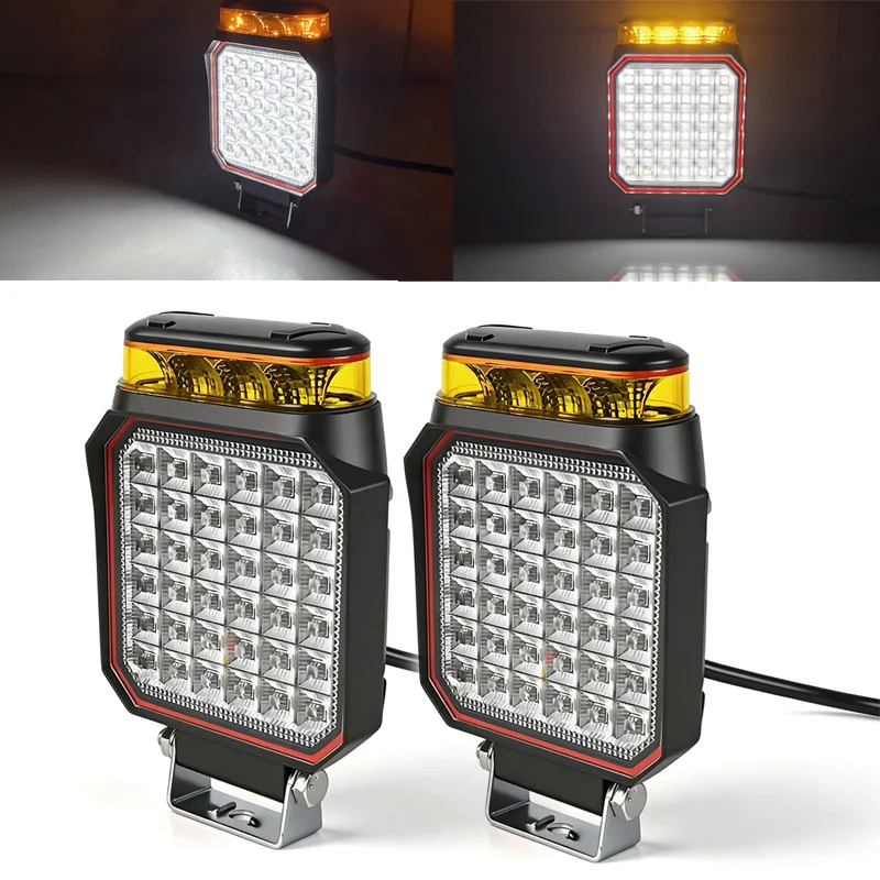 12V-24V 4 Inch Led Pod Work Lights for Truck Tractor Atv Utv Boat Driving Lamp Daytime Running Off-Road Lights Spotlights
12V-24V 4 Inch Led Pod Work Lights for Truck Tractor Atv Utv Boat Driving Lamp Daytime Running Off-Road Lights Spotlights
