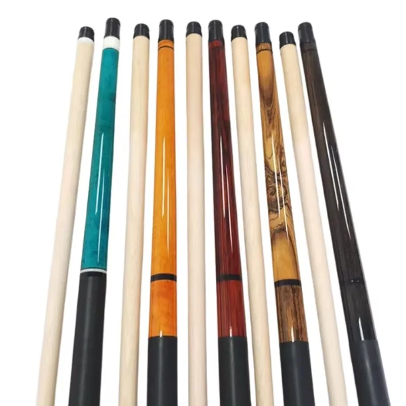 Factory Wholesale Custom Ash Wood Billiard Cue, 58inch, 1/2 Jointed, Stainless Steel Joint, Pro Taper Shaft, 10.5-13mm Tips
Factory Wholesale Custom Ash Wood Billiard Cue, 58inch, 1/2 Jointed, Stainless Steel Joint, Pro Taper Shaft, 10.5-13mm Tips