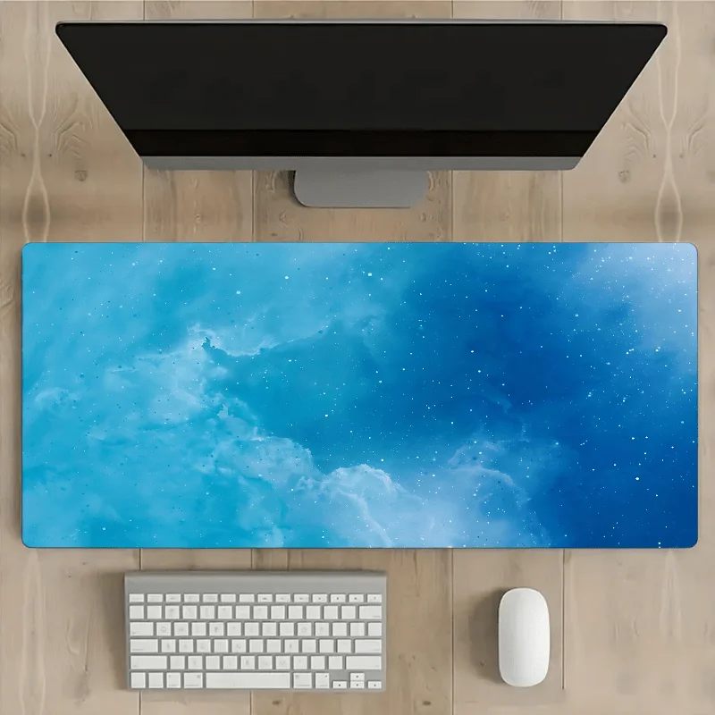 Blue Sky Nebula Mouse Pad Large Rubber Base Anti-slip PC Desk Accessories Mousepad for Offices and Gamer Keyboard Mats Decor Mat
Blue Sky Nebula Mouse Pad Large Rubber Base Anti-slip PC Desk Accessories Mousepad for Offices and Gamer Keyboard Mats Decor Mat