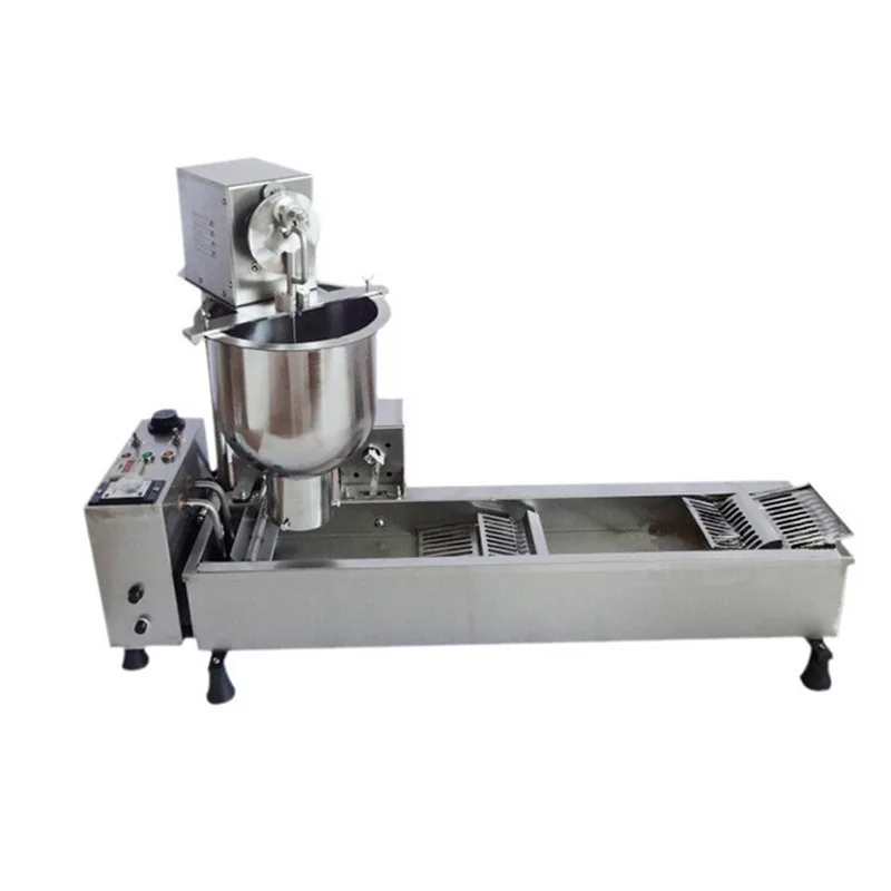 Donut oil fryer commercial water type automatic donuts machine electric heating single row circle machine 
Donut oil fryer commercial water type automatic donuts machine electric heating single row circle machine