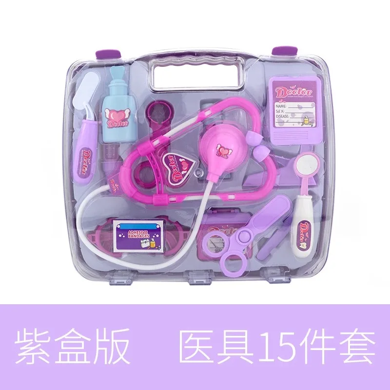 Kids Pretend Play Doctor Kit Simulation Medical Box with Stethoscope Syringe Parent-child Interactive Educational Toy
Kids Pretend Play Doctor Kit Simulation Medical Box with Stethoscope Syringe Parent-child Interactive Educational Toy