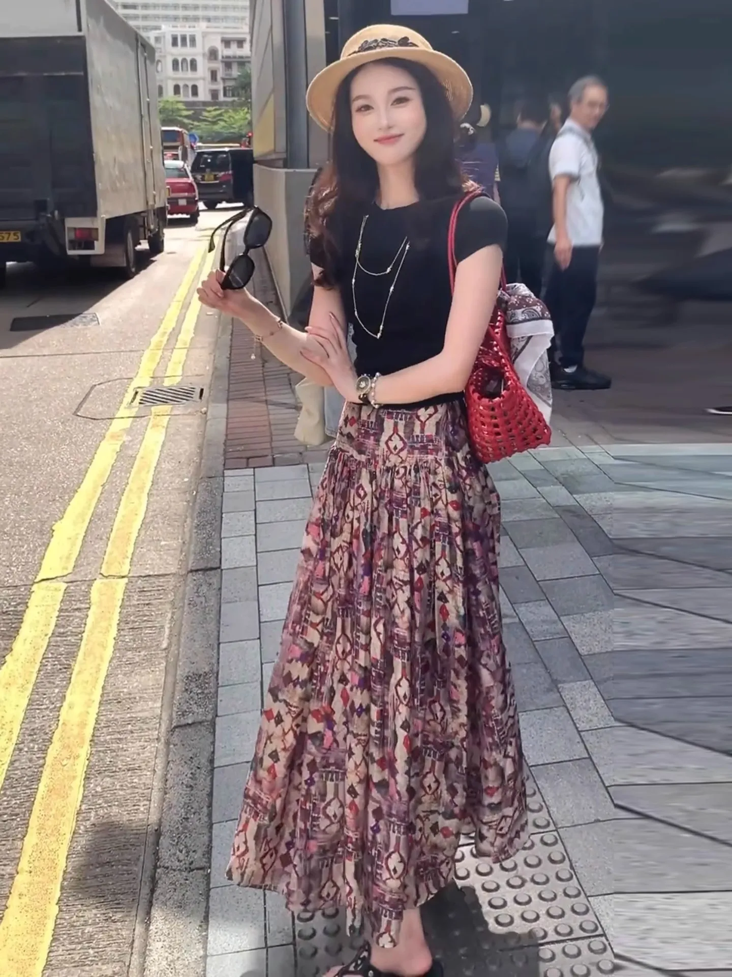 N Sle f-длинная юбка, женская модная льняная длинная юбка с принтом, летнее новое поступление, юбка трапециевидной формы с высокой талией
N Sle f-длинная юбка, женская модная льняная длинная юбка с принтом, летнее новое поступление, юбка трапециевидной формы с высокой талией