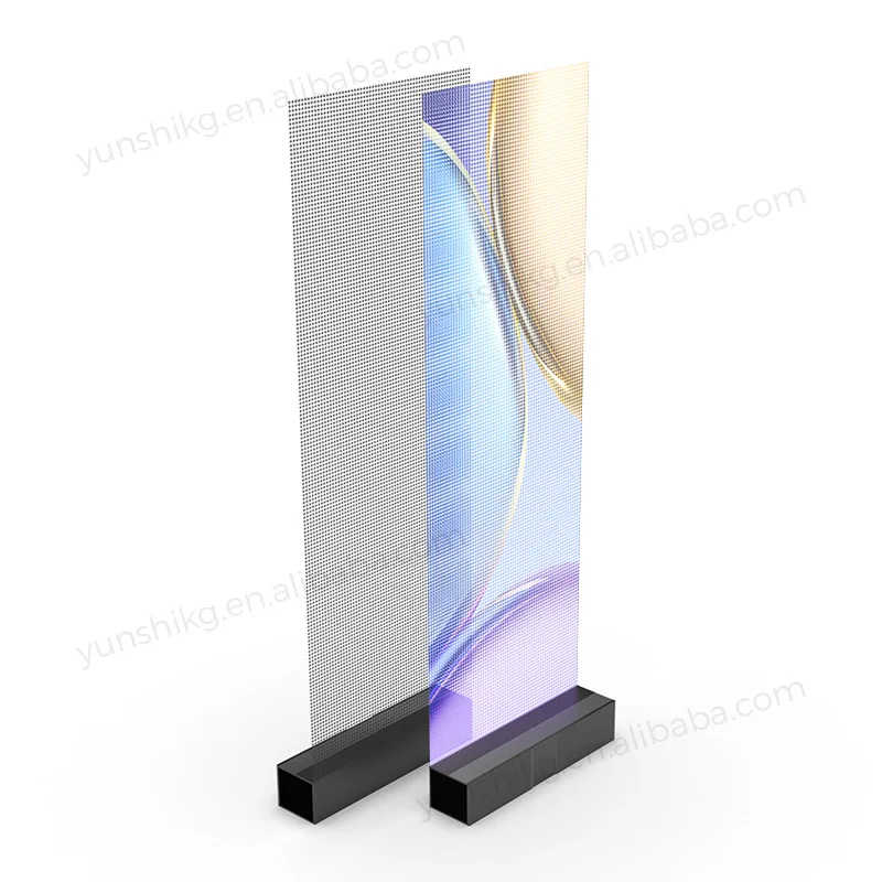 Retail Transparent Indoor Window Displays Led Transparent Film Display Screen See Through LED Screen
Retail Transparent Indoor Window Displays Led Transparent Film Display Screen See Through LED Screen