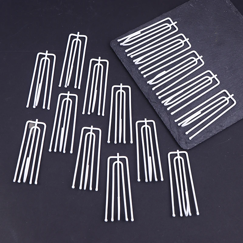 15Pcs Stainless Steel Four Fork Curtain Hanging Hooks Curtain Hooks Ring Clamp Tracks DIY Home Curtain Accessories
15Pcs Stainless Steel Four Fork Curtain Hanging Hooks Curtain Hooks Ring Clamp Tracks DIY Home Curtain Accessories