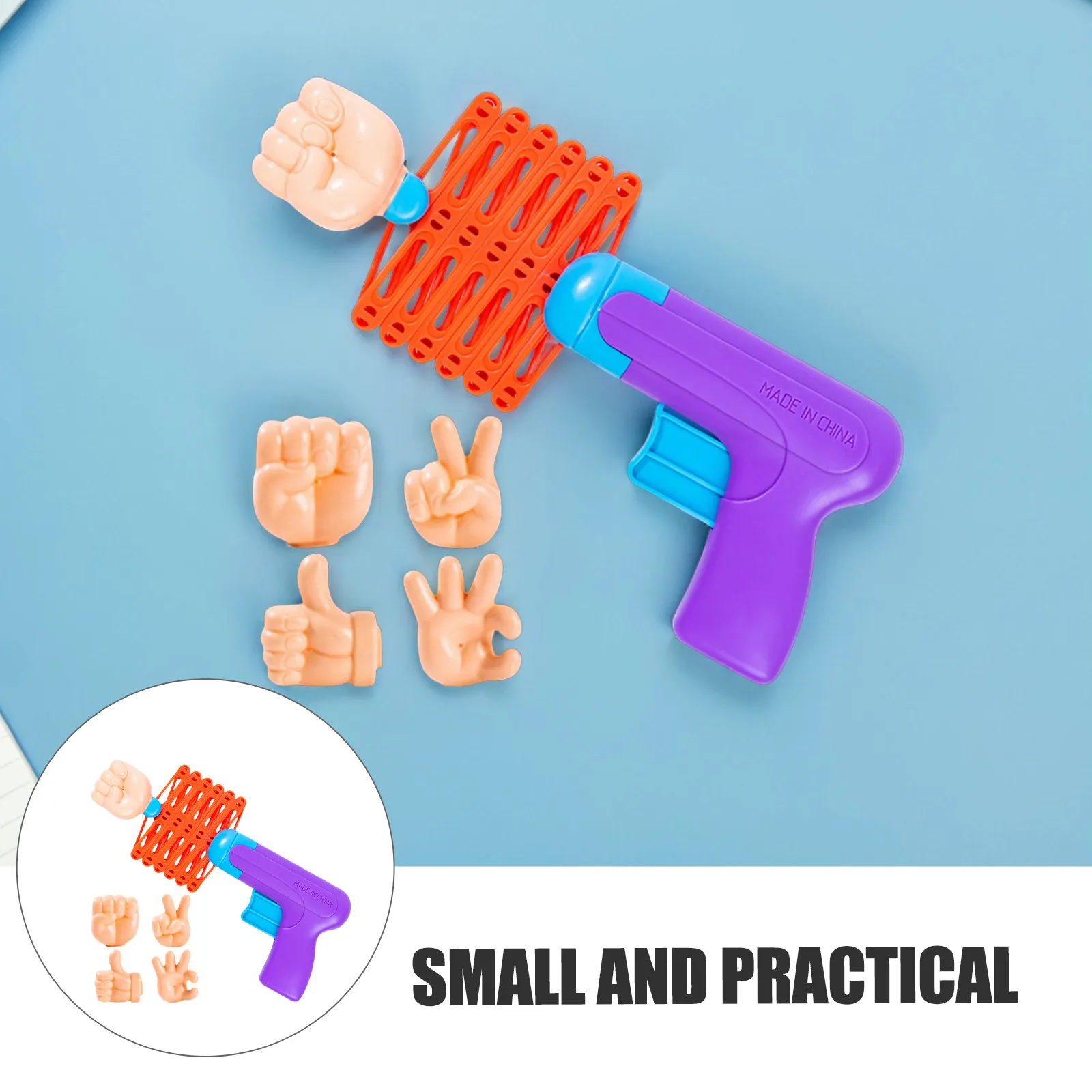 1Set Telescopic Spring Retractable Fists Stress Relief Prank Shooter Creative Indoor Plaything for Kids Office
1Set Telescopic Spring Retractable Fists Stress Relief Prank Shooter Creative Indoor Plaything for Kids Office