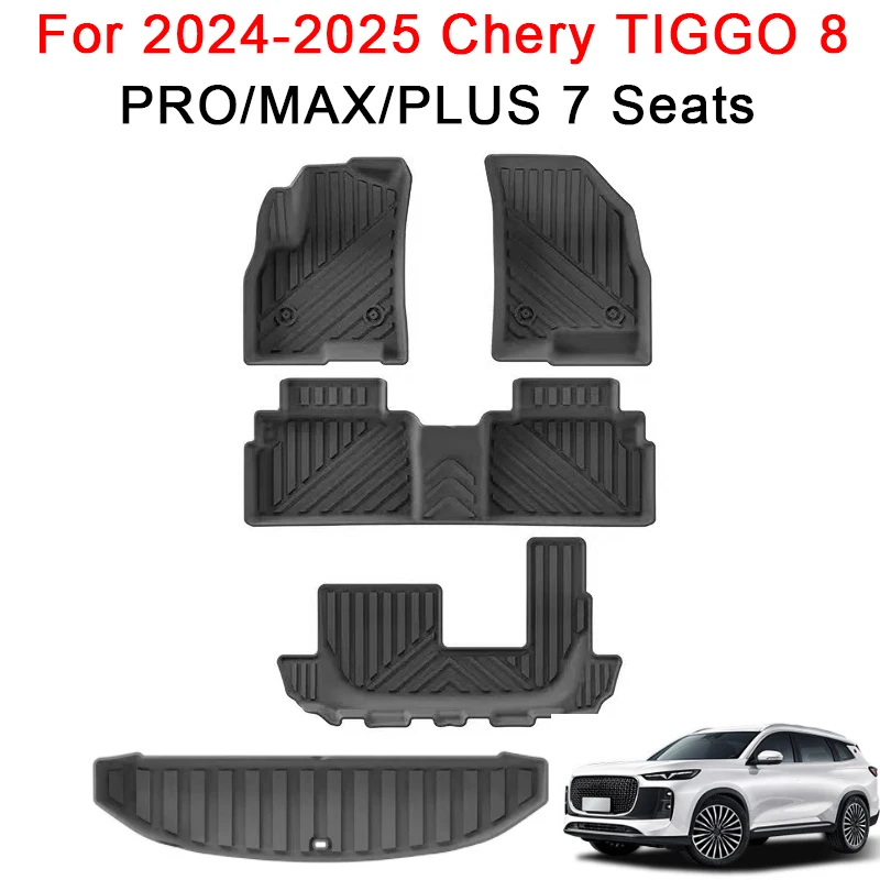 for 2024 2025 Chery TIGGO 8 PRO / MAX / PLUS 7 Seats Car Floor Mats LHD TPE Cargo Liner Waterproof Floor Liners RHD Trunk Mats
for 2024 2025 Chery TIGGO 8 PRO / MAX / PLUS 7 Seats Car Floor Mats LHD TPE Cargo Liner Waterproof Floor Liners RHD Trunk Mats