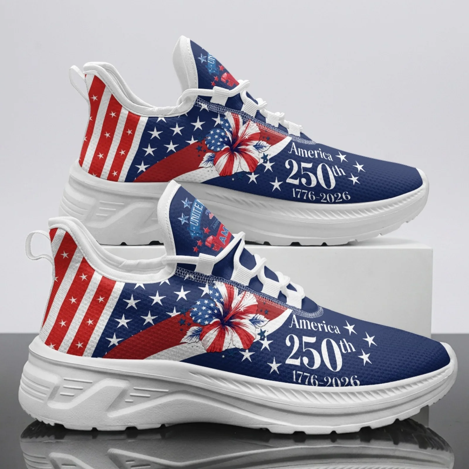 XIXIRIMIDO USA 250th Mesh Sneakers Women'S Running Shoes Men'S Commuter Shoes Soft Breathable Lightweight Comfortable Soft
XIXIRIMIDO USA 250th Mesh Sneakers Women'S Running Shoes Men'S Commuter Shoes Soft Breathable Lightweight Comfortable Soft