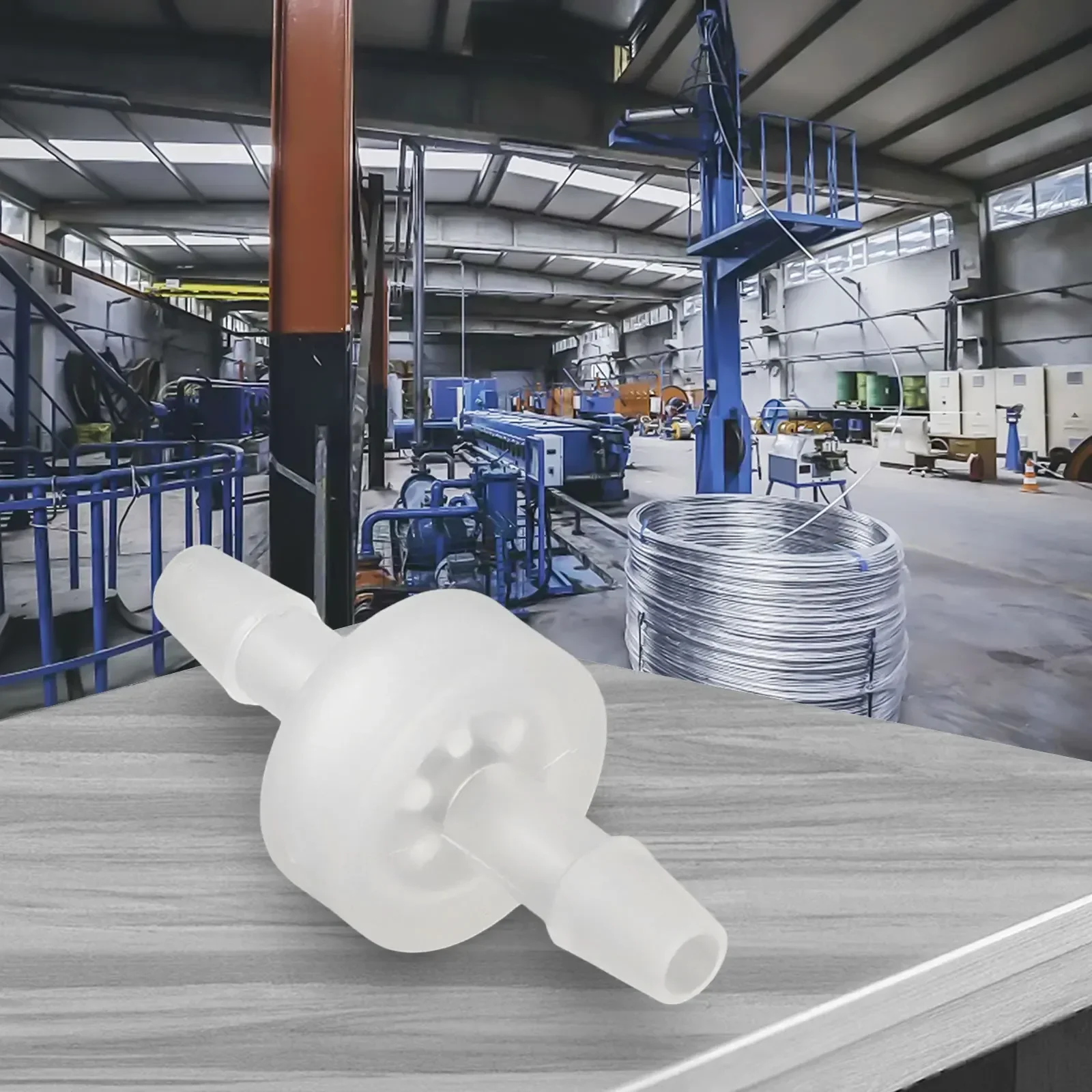 3mm/4mm / 5mm/6mm / 8mm / 10mm/ 12mm Plastic White Way Check Valve Suitable For Water Petrol Diesel Oils And Other Fluids
3mm/4mm / 5mm/6mm / 8mm / 10mm/ 12mm Plastic White Way Check Valve Suitable For Water Petrol Diesel Oils And Other Fluids