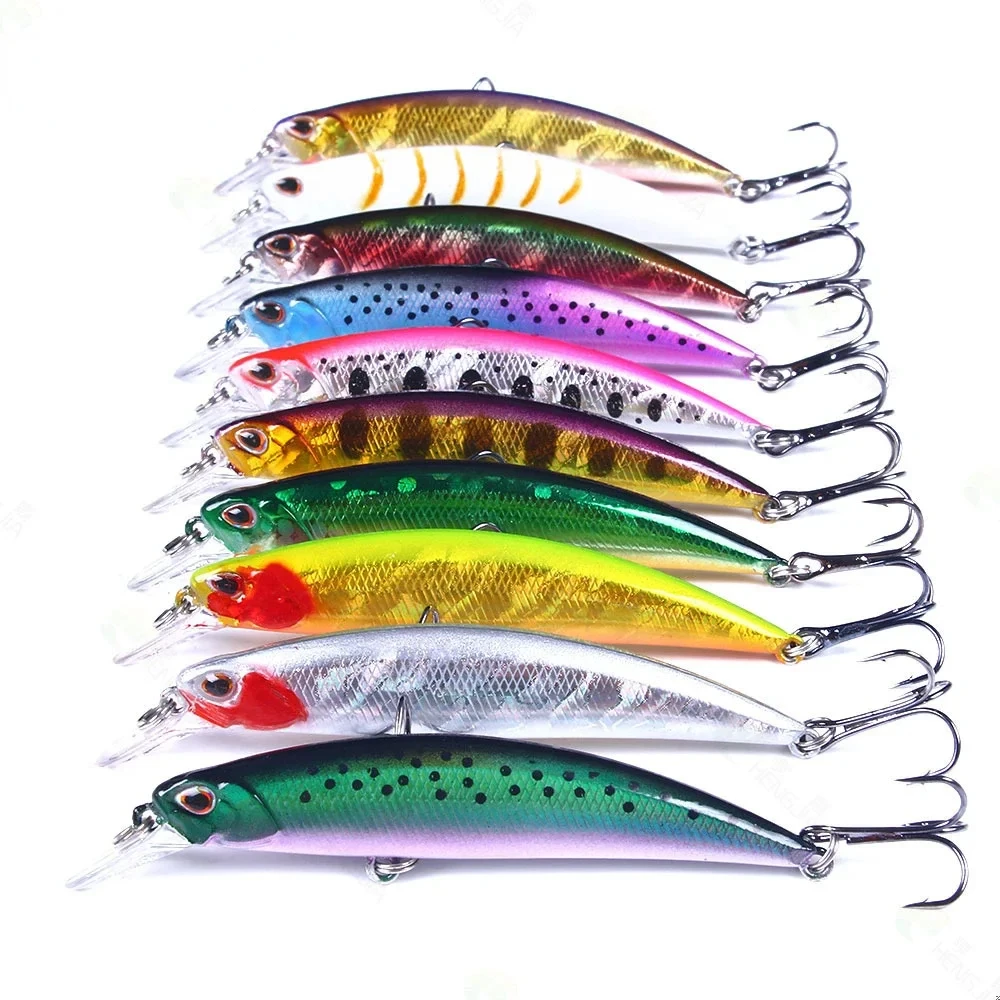 9cm 13g Mini Sinking Minnow Fishing Lures Artificial Hard Bait Crankbait for Freshwater Bass Jerkbait Plastic Swimbait Equipment
9cm 13g Mini Sinking Minnow Fishing Lures Artificial Hard Bait Crankbait for Freshwater Bass Jerkbait Plastic Swimbait Equipment