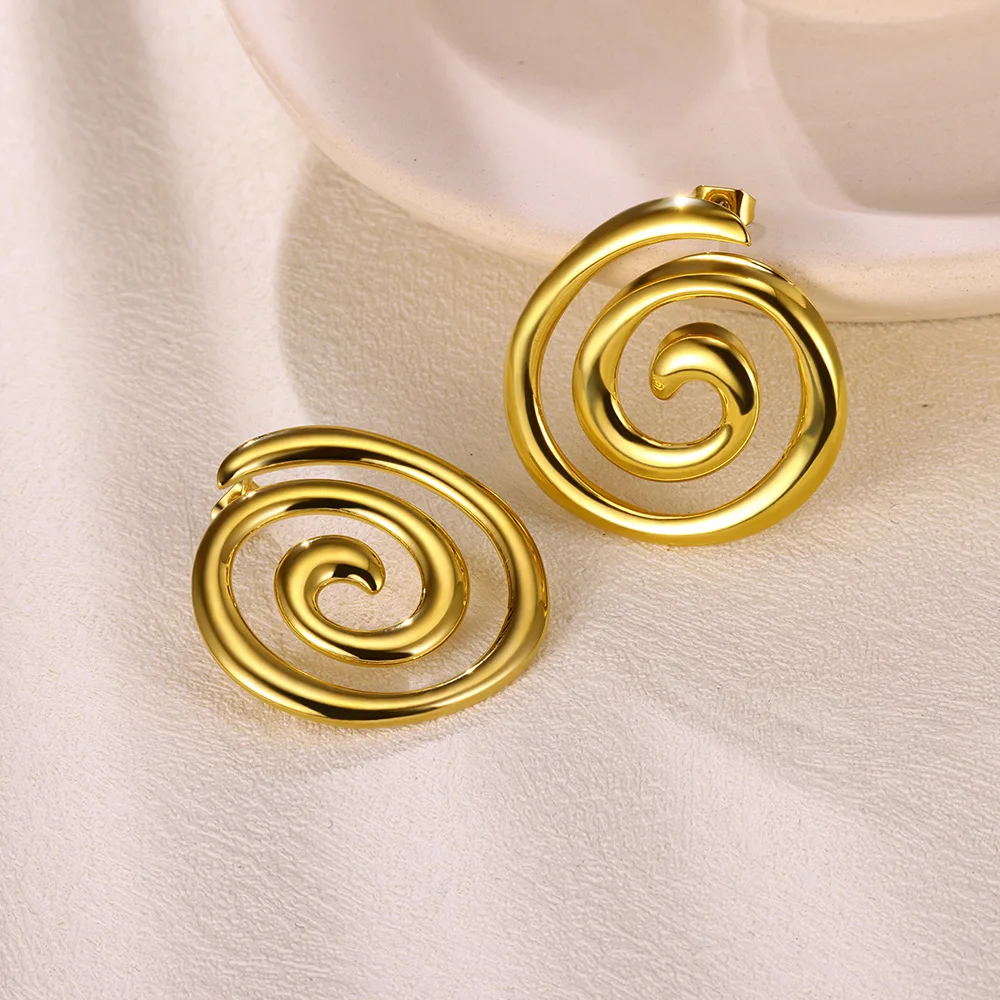 Vintage Conch Earrings For Women Stainless Steel Gold Color Conch Earring Waterproof Party Aesthetic Ocean Jewelry Gift 2024
Vintage Conch Earrings For Women Stainless Steel Gold Color Conch Earring Waterproof Party Aesthetic Ocean Jewelry Gift 2024