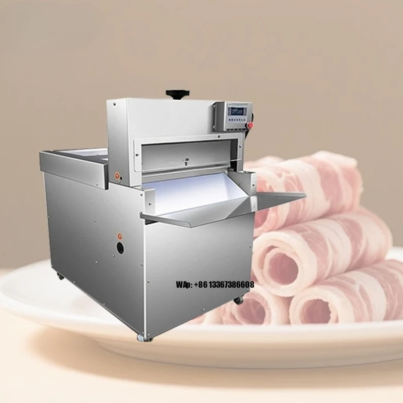 220V New Meat Slicer Machine for Frozen Beef and Mutton for Food Processing Factories and Restaurants
220V New Meat Slicer Machine for Frozen Beef and Mutton for Food Processing Factories and Restaurants