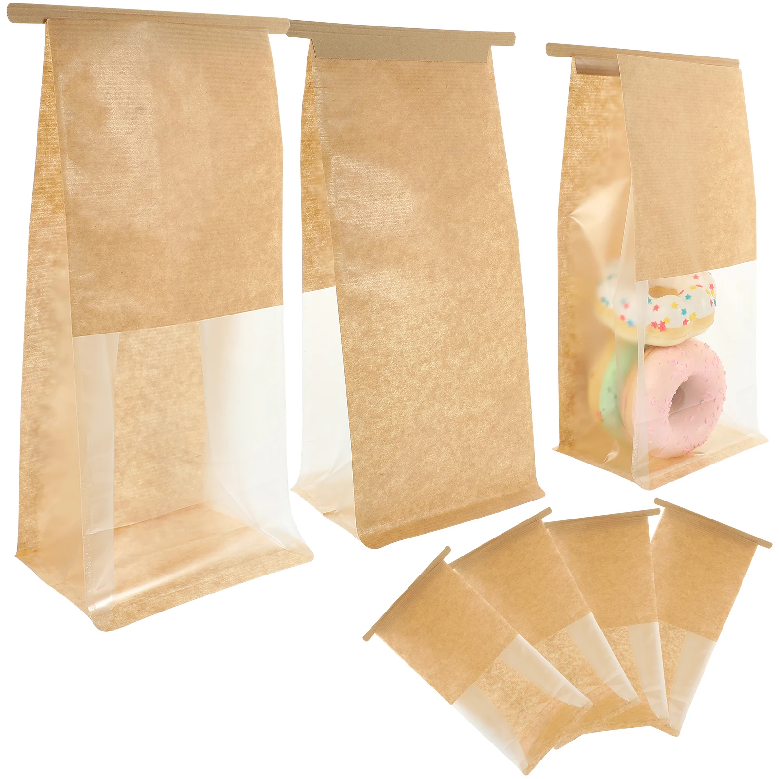 50 Pcs Bread Bag Set Kraft Paper Cookie Reusable Wrapping Bags Durable Bakery Treat Bags Household Storage Tools
50 Pcs Bread Bag Set Kraft Paper Cookie Reusable Wrapping Bags Durable Bakery Treat Bags Household Storage Tools