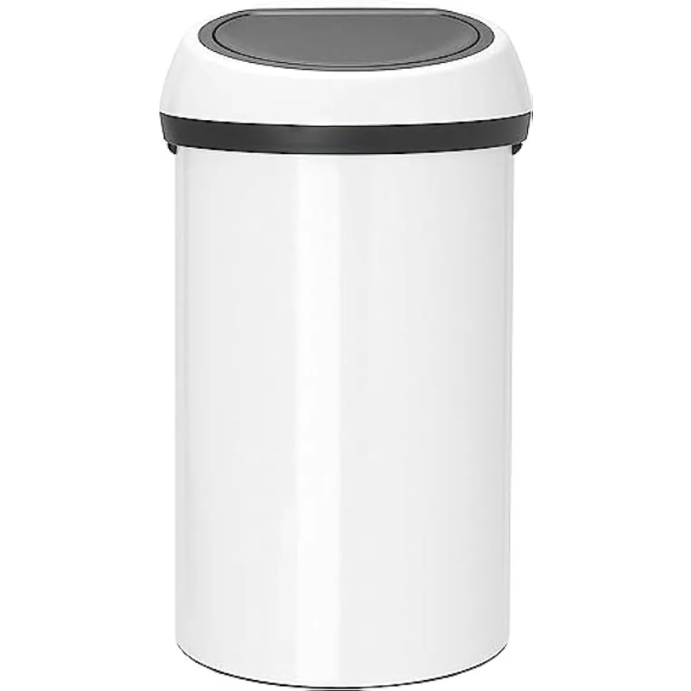 16 Gallon Large Kitchen Touch Top Trash Can (White) Removable Lid Bin Bucket Garbage Home Supplies All for Kitchen and Home
16 Gallon Large Kitchen Touch Top Trash Can (White) Removable Lid Bin Bucket Garbage Home Supplies All for Kitchen and Home