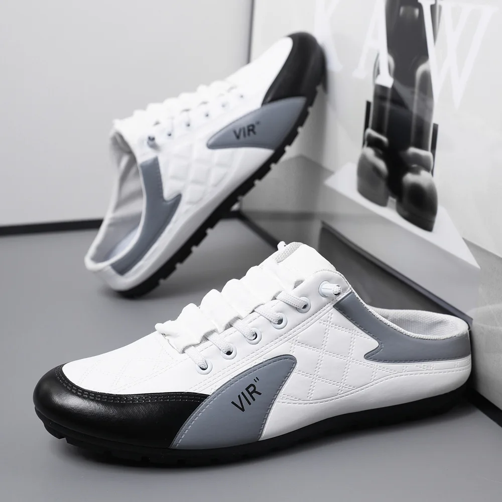 Men's Fashion Soft-soled Half Slippers Summer Men Trendy Bottom Casual Shoes Soft Sole Support Shoes Sneakers Zapatos De Hombre
Men's Fashion Soft-soled Half Slippers Summer Men Trendy Bottom Casual Shoes Soft Sole Support Shoes Sneakers Zapatos De Hombre