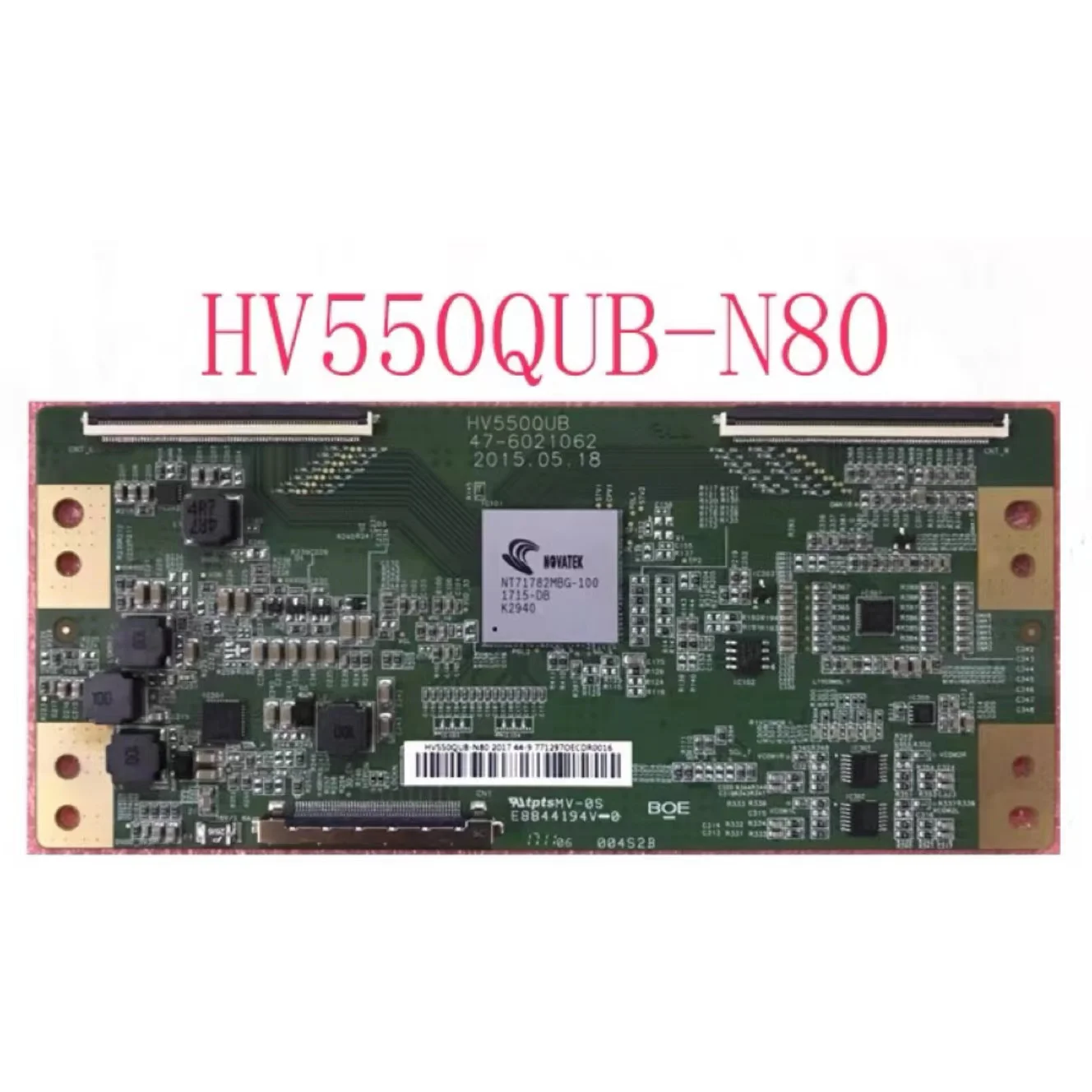 Материнская плата HV550QUB-N80 47-6021062 T-CON для 55 телевизоров хорошего качества
Материнская плата HV550QUB-N80 47-6021062 T-CON для 55 телевизоров хорошего качества