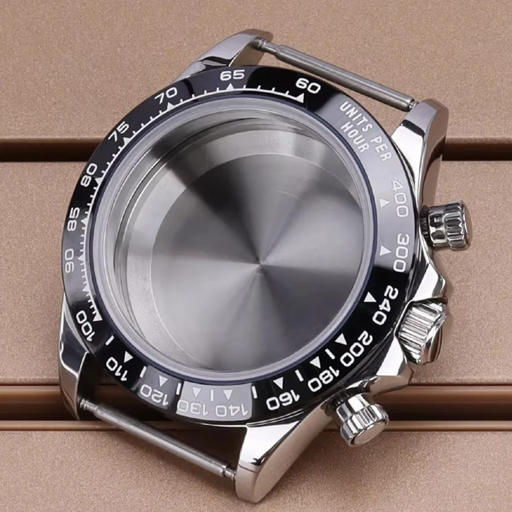 39MM VK63 Silvery Watch Case Solid Bottom Cover Sapphire Glass For VK63 Quartz Movement Solid Stainless Steel High Quality Parts
39MM VK63 Silvery Watch Case Solid Bottom Cover Sapphire Glass For VK63 Quartz Movement Solid Stainless Steel High Quality Parts