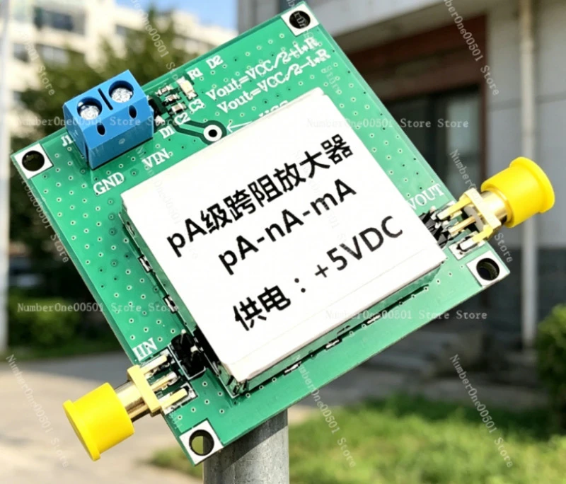 TLC2201 Transimpedance Amplifier Module I V Converter Low Current Sensor
TLC2201 Transimpedance Amplifier Module I V Converter Low Current Sensor