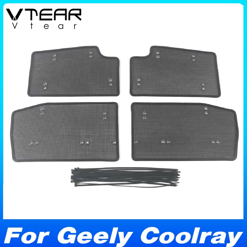 Защитная сетка от насекомых Vtear для решетки радиатора Geely Coolray 2023-2024, из нержавеющей стали, пылезащитная, 4 шт./компл., внешние аксессуары
Защитная сетка от насекомых Vtear для решетки радиатора Geely Coolray 2023-2024, из нержавеющей стали, пылезащитная, 4 шт./компл., внешние аксессуары