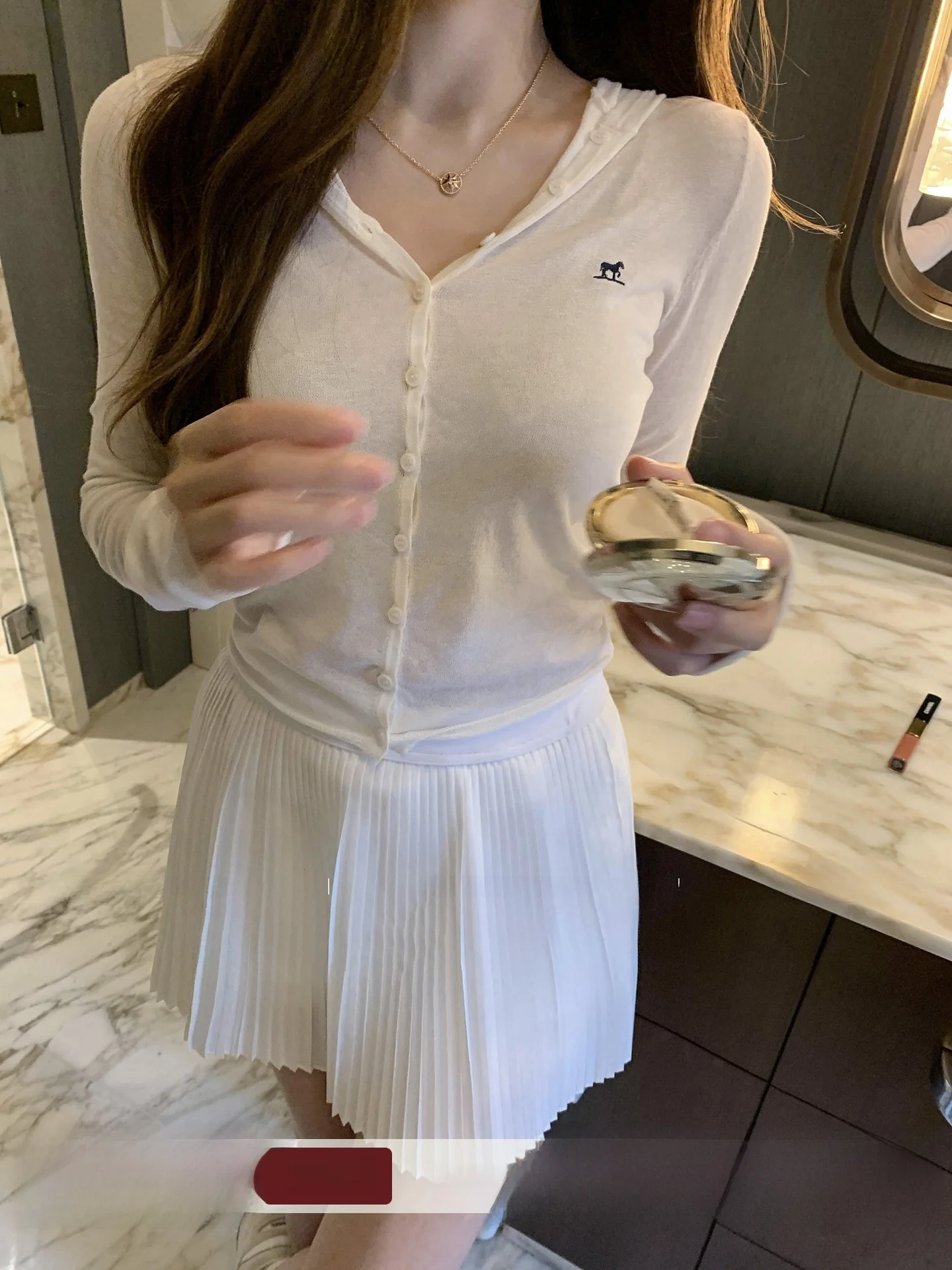 Yuyueer Women's Knitted Short Hooded Long Sleeve Open Cardigan Slim Fit UV Protection Light Weight Spring Summer Casual Top
Yuyueer Women's Knitted Short Hooded Long Sleeve Open Cardigan Slim Fit UV Protection Light Weight Spring Summer Casual Top