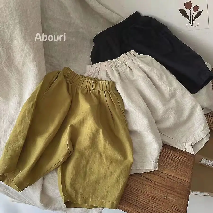 Linen Kids Pants Children's Harem Pants Casual Loose 2025 Summer Children's Clothing Pants for Girls Boys
Linen Kids Pants Children's Harem Pants Casual Loose 2025 Summer Children's Clothing Pants for Girls Boys